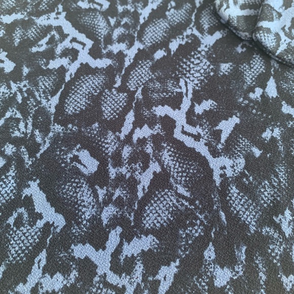 Apt. 9 Snake Print Wrap Dress - Picture 7 of 10